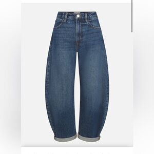 Frame Denim The Bubble Jeans Westbury size 24 dark wash 29in LBL727 high rise